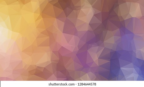 Abstract geometric style brown background. Autumn-colored business background Vector illustration. Red, brown, purple colors. Simple polygon background