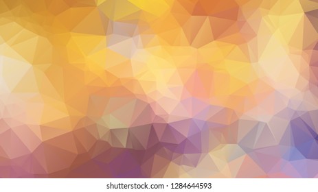 Abstract geometric style brown background. Autumn-colored business background Vector illustration. Red, brown, purple colors. Simple polygon background
