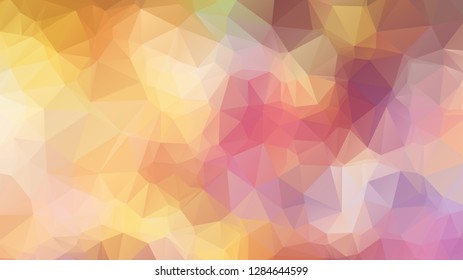 Abstract geometric style brown background. Autumn-colored business background Vector illustration. Red, brown, purple colors. Simple polygon background