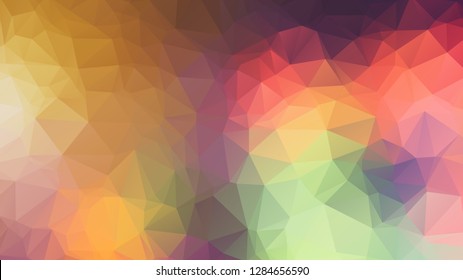Abstract geometric style brown background. Autumn-colored business background Vector illustration. Red, brown, purple colors. Simple polygon background