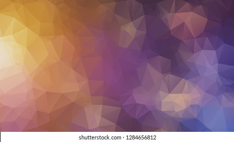 Abstract geometric style brown background. Autumn-colored business background Vector illustration. Red, brown, purple colors. Simple polygon background