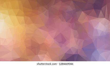 Abstract geometric style brown background. Autumn-colored business background Vector illustration. Red, brown, purple colors. Simple polygon background