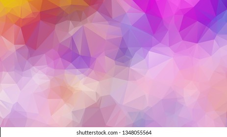 Abstract geometric style brown background. Autumn-colored business background Vector illustration. Red, brown, purple colors. Simple polygon background