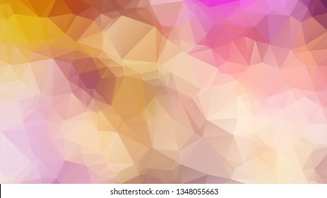 Abstract geometric style brown background. Autumn-colored business background Vector illustration. Red, brown, purple colors. Simple polygon background