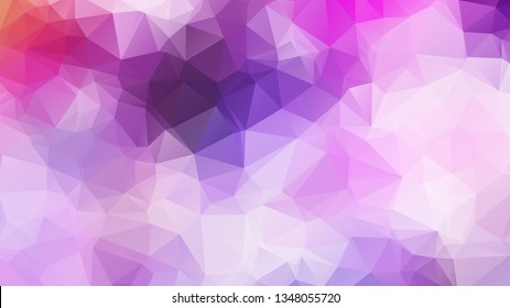 Abstract geometric style brown background. Autumn-colored business background Vector illustration. Red, brown, purple colors. Simple polygon background