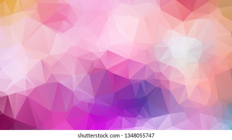 Abstract geometric style brown background. Autumn-colored business background Vector illustration. Red, brown, purple colors. Simple polygon background