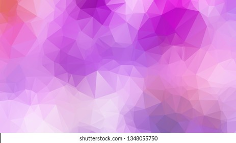 Abstract geometric style brown background. Autumn-colored business background Vector illustration. Red, brown, purple colors. Simple polygon background