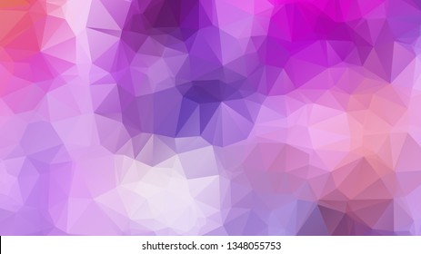 Abstract geometric style brown background. Autumn-colored business background Vector illustration. Red, brown, purple colors. Simple polygon background