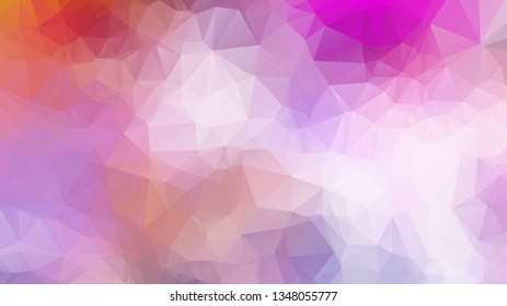 Abstract geometric style brown background. Autumn-colored business background Vector illustration. Red, brown, purple colors. Simple polygon background
