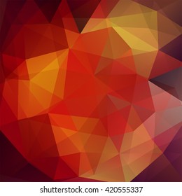 Abstract geometric style brown background.  Brown business background  Vector illustration