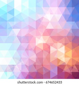 Abstract geometric style colorful background. Pastel business background Vector illustration