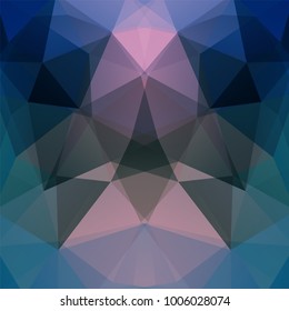 Abstract geometric style dark background. Vector illustration