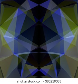 Abstract geometric style dark background. Dark  business background  Vector illustration