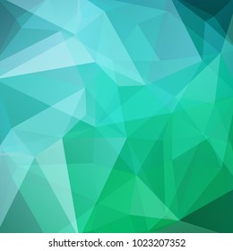 Abstract geometric style green background. Blue business background Vector illustration