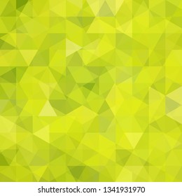Abstract geometric style green background. Vector illustration