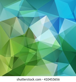 Abstract geometric style green background.  Blue business background  Vector illustration