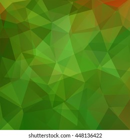 Abstract geometric style green background.  Green business background  Vector illustration