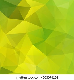 Abstract geometric style green background. Vector illustration
