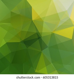 Abstract geometric style green  background.  Vector illustration