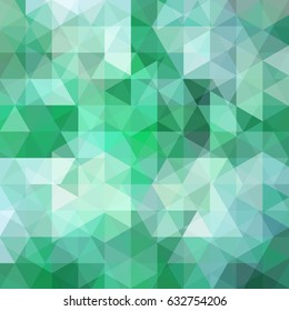 Abstract geometric style green background. Light business background Vector illustration
