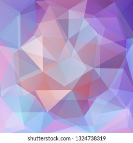 Abstract geometric style pastel background. Vector illustration