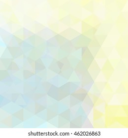 Abstract geometric style pastel background.  Light business background  Vector illustration