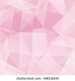 Abstract geometric style pink background.  Light business background  Vector illustration