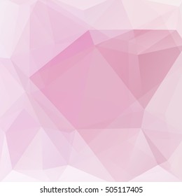 Abstract geometric style pink background.  Vector illustration