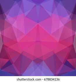 Abstract geometric style purple background. Vector illustration
