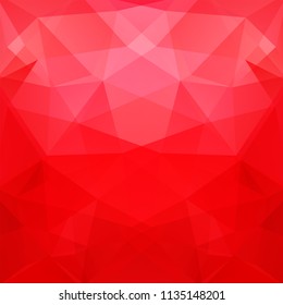 Abstract geometric style red background. Red business background Vector illustration