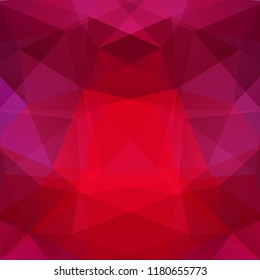 Abstract geometric style red background. Red  business background Vector illustration