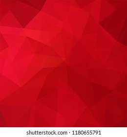 Abstract geometric style red background. Red business background Vector illustration