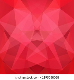 Abstract geometric style red background. Red business background Vector illustration