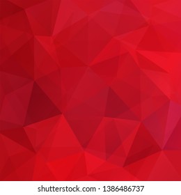 Abstract geometric style red background. Red business background Vector illustration