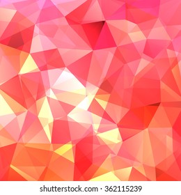 Abstract geometric style red background.  Colorful business background  Vector illustration
