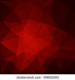 Abstract geometric style red background.  Red business background  Vector illustration