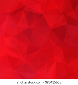 Abstract geometric style red background.  Red business background  Vector illustration
