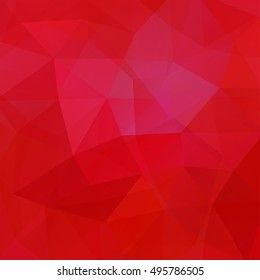 Abstract geometric style red background.  Vector illustration