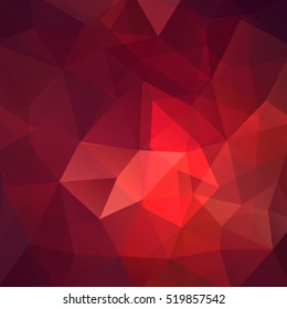 Abstract geometric style red background.  Christmas background  Vector illustration
