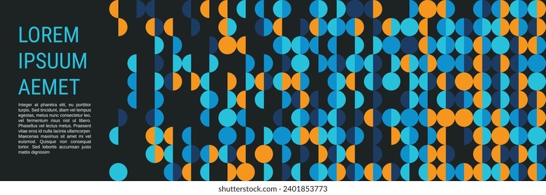 Abstract geometric style vector background. Web banner, card, coupon design template