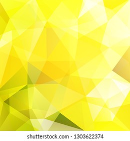 Abstract geometric style yellow background. Business background Vector illustration