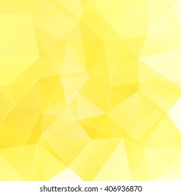 Abstract geometric style yellow background.  Yellow business background  Vector illustration