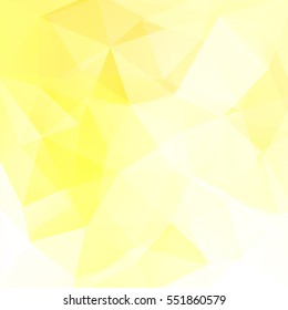 Abstract geometric style yellow background.  Light ? business background  Vector illustration.