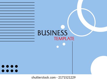 fondo de color azul con estilo geométrico abstracto. diseño vectorial de moda para banner, portada, sitio web