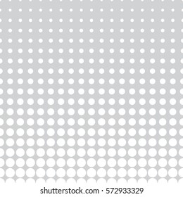 Abstract geometric subtle deco art halftone circle pattern