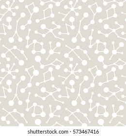 abstract geometric subtle deco stars constellation pattern