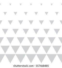 Abstract geometric subtle graphic design print triangle halftone pattern