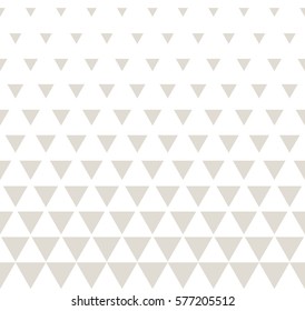 Abstract geometric subtle graphic design print triangle halftone pattern