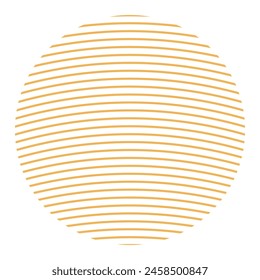 Abstract geometric sun, full moon line art illustration. Dragon Boat Festival, Mid Autumn Festival, traditional holiday clip art, card, banner, poster element. Asian style design, isolated vector.