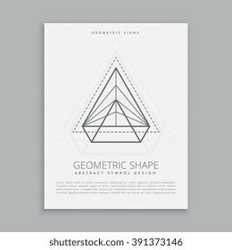 abstract geometric symbol